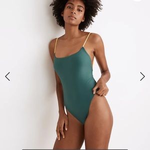 NWT Madewell reversible second wave swimsuit one piece